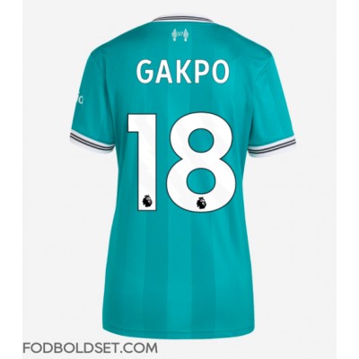 Liverpool Cody Gakpo #18 Tredjetrøje Dame 2025-26 Kortærmet Liverpool Cody Gakpo #18 Tredjetrøje Dame 2025-26 Kortærmet